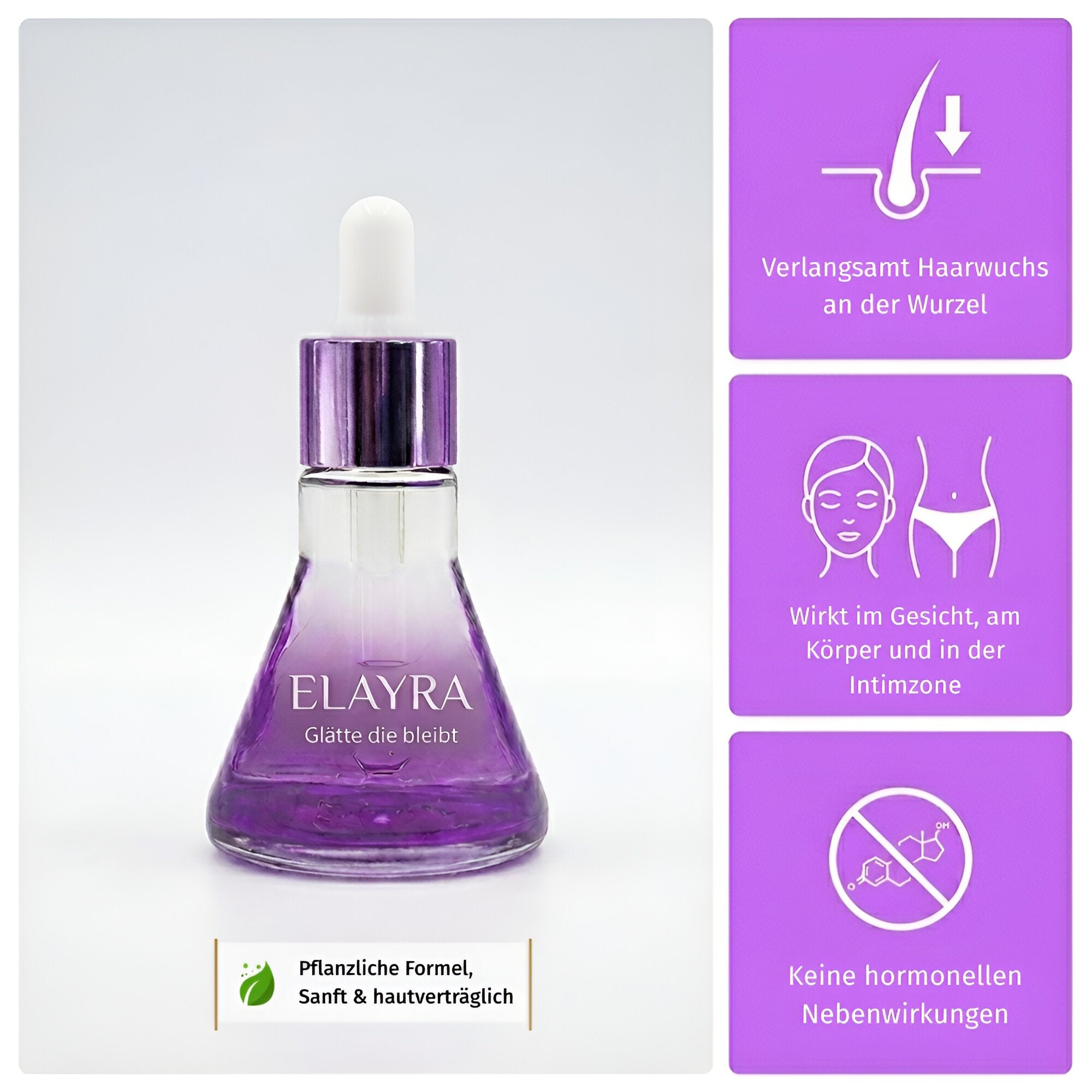 Cyperus Rotundus Anti-Haarwuchs Serum